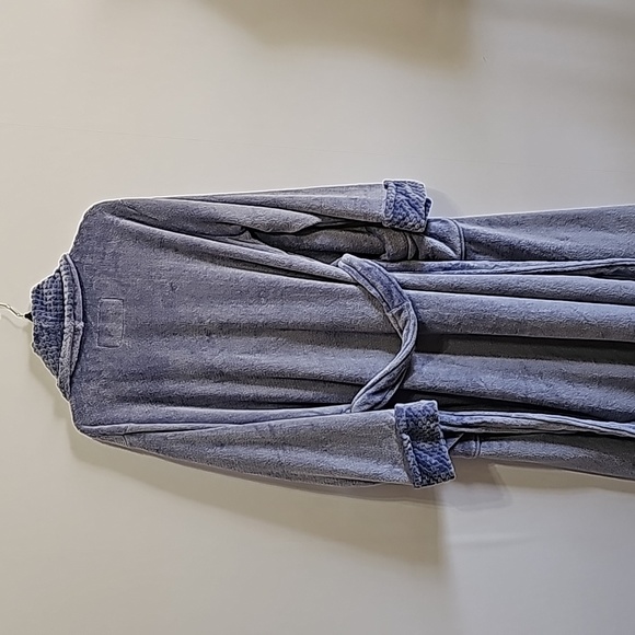 Robe Long Plush Belted Carole Hochman XL - Picture 8 of 10